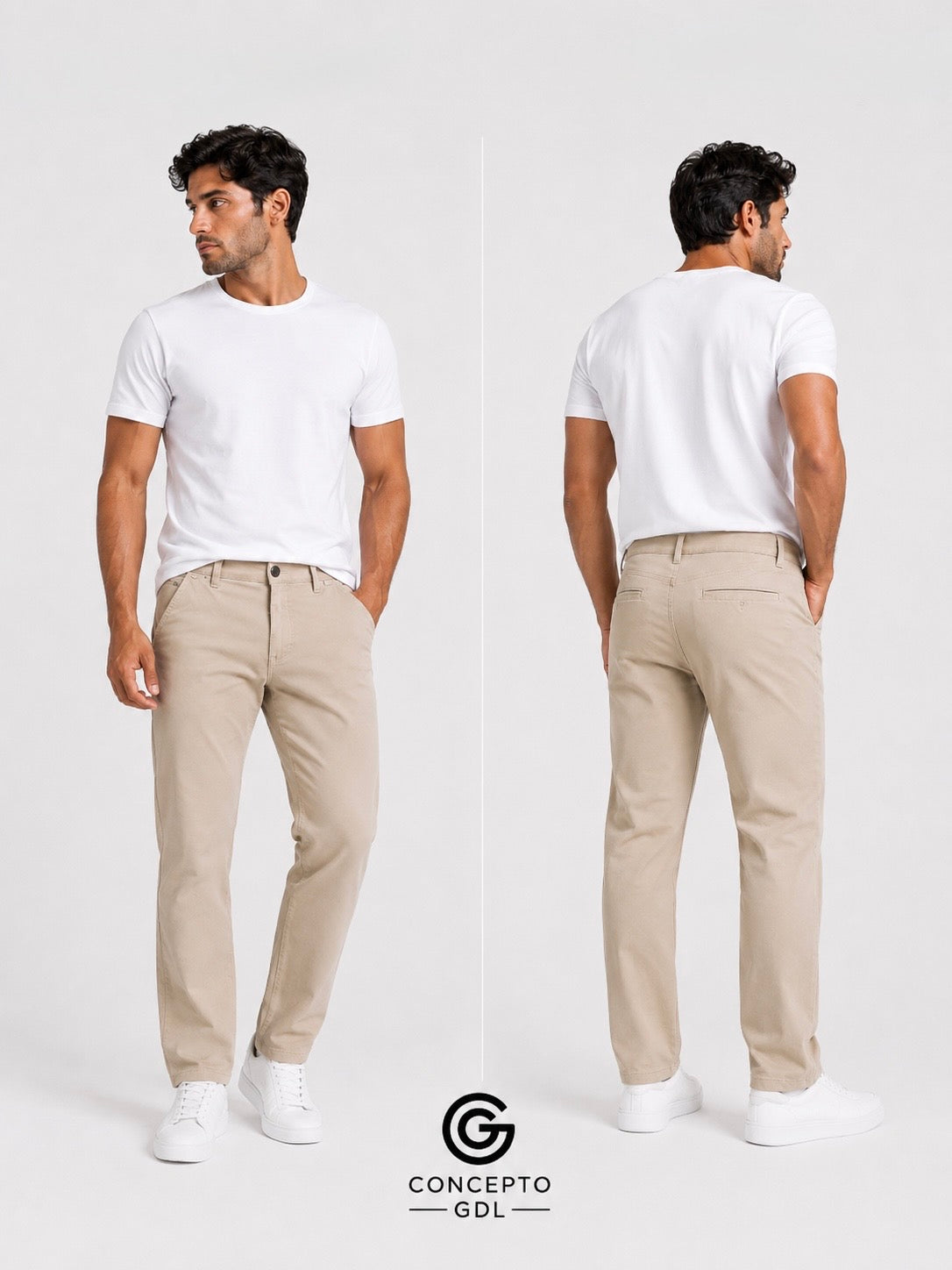 Pantalón Chino Gabardina