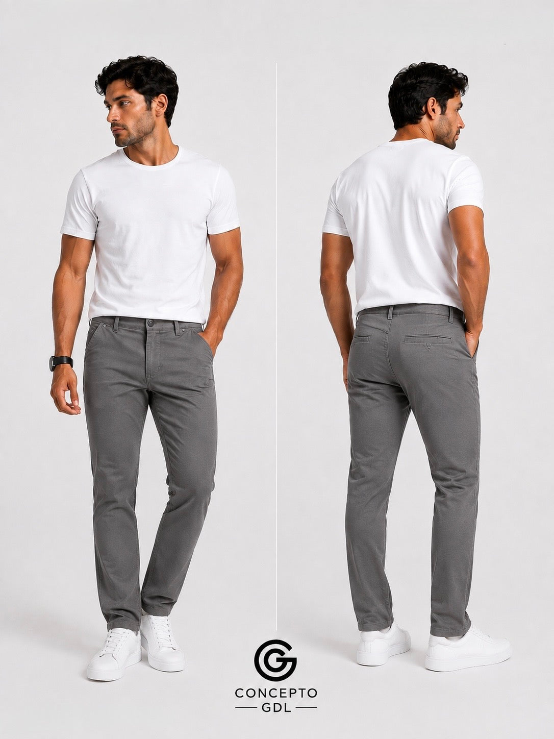 Pantalón Chino Gabardina