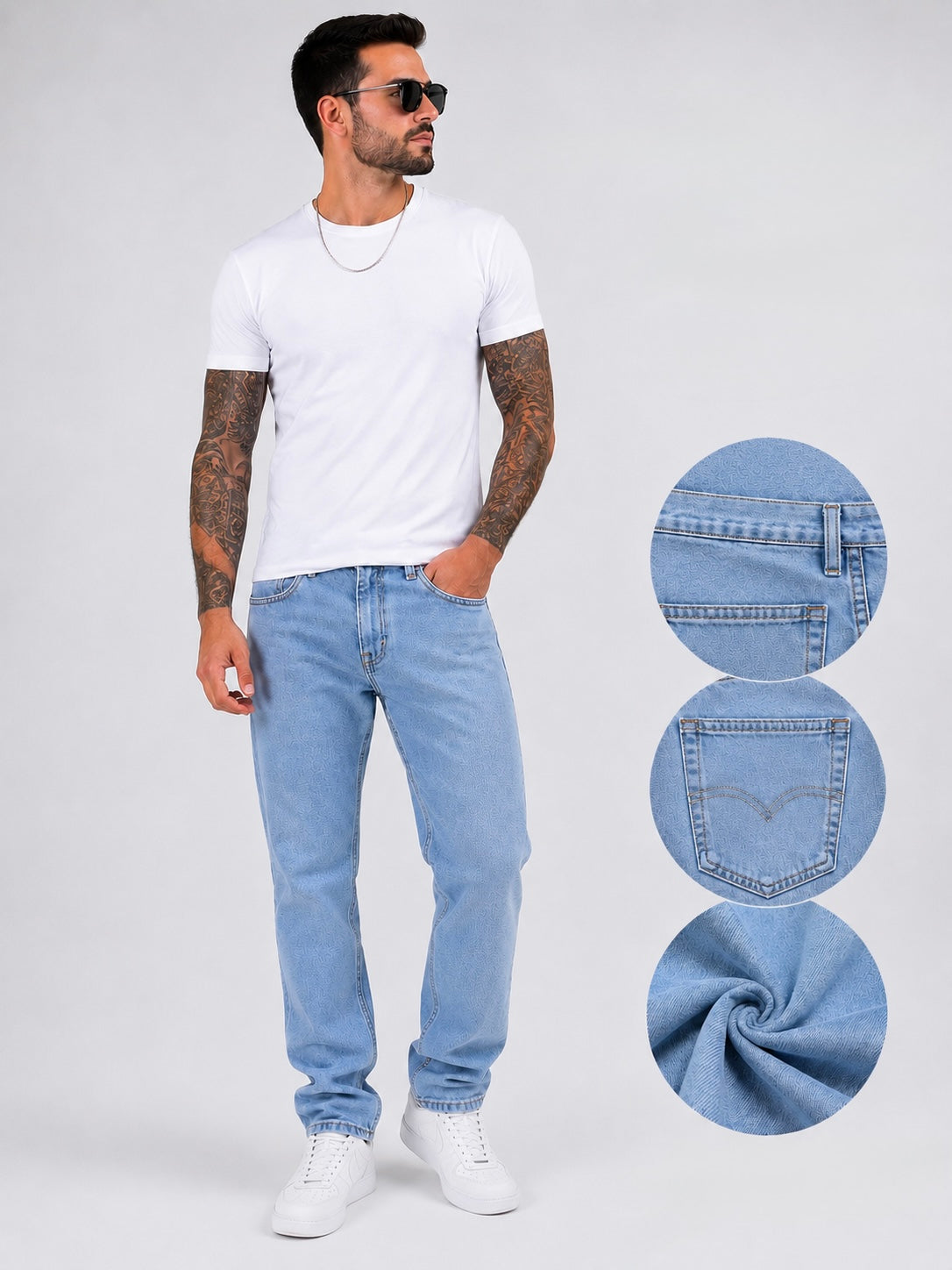 Jeans Clásico Straight Fit