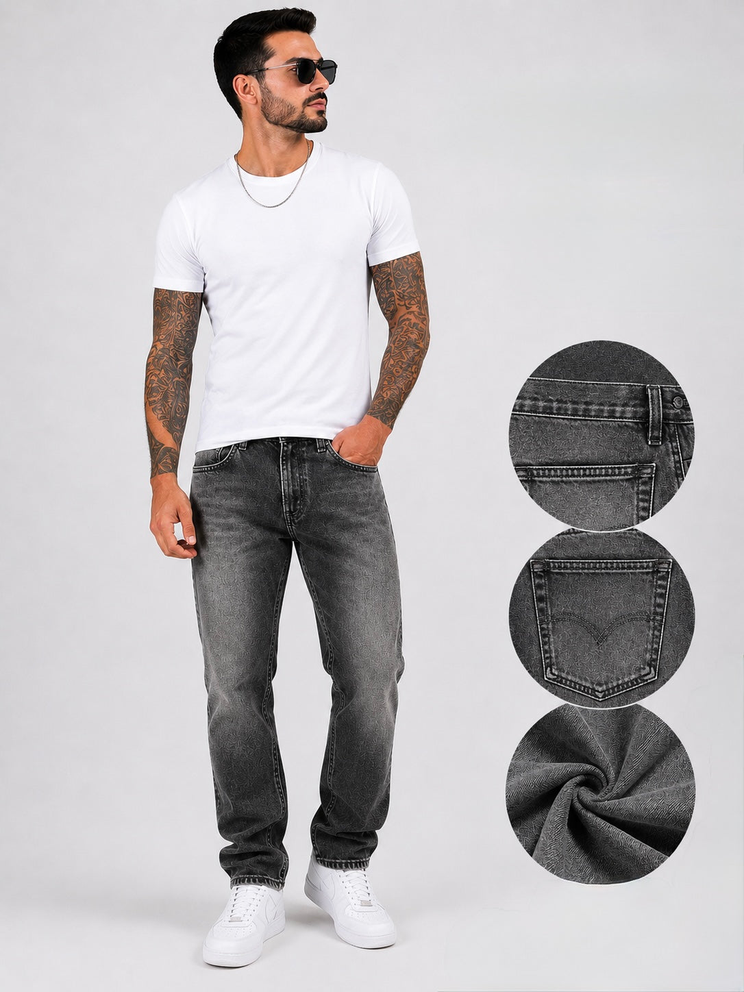 Jeans Clásico Straight Fit