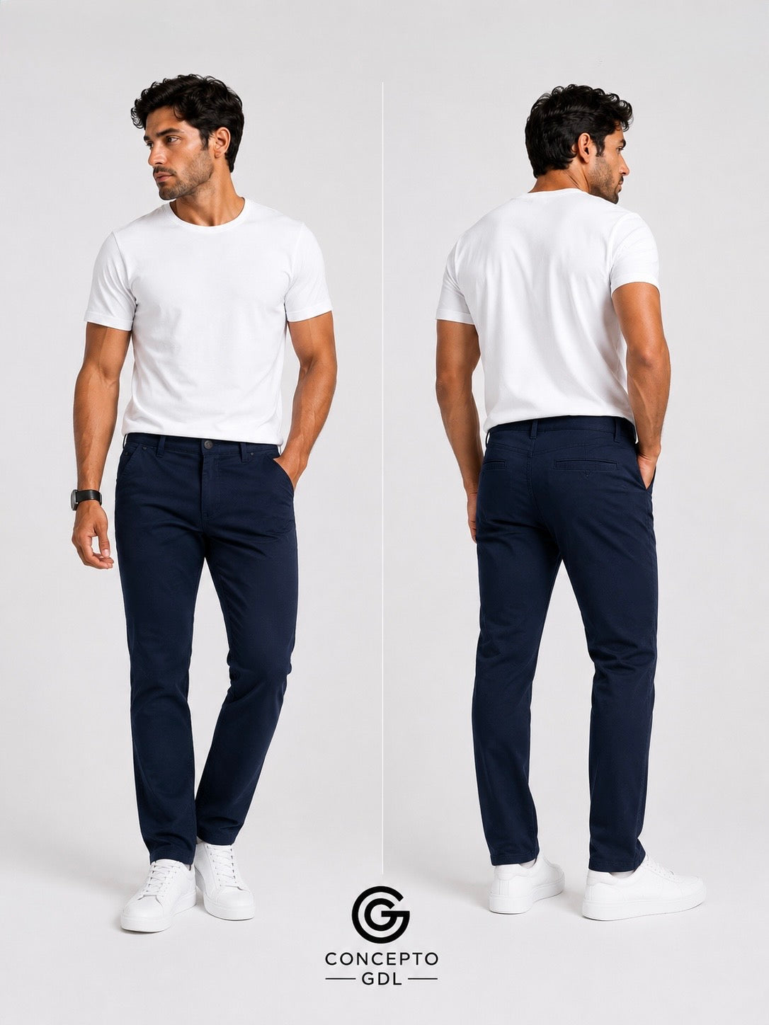 Pantalón Chino Gabardina