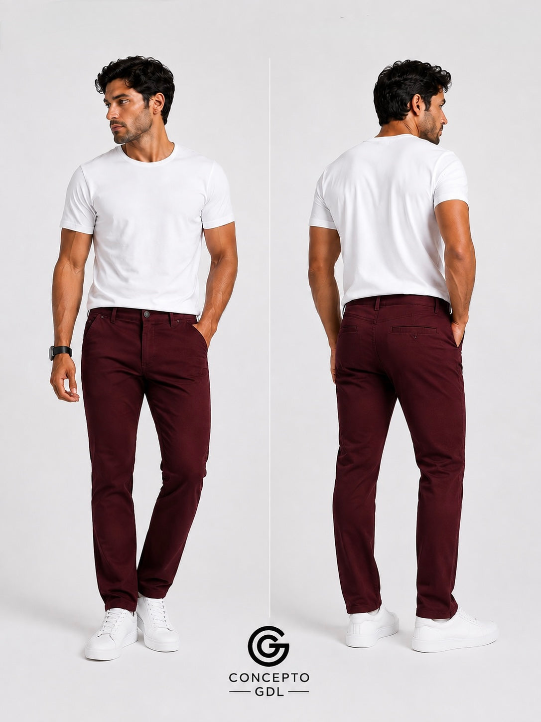 Pantalón Chino Gabardina