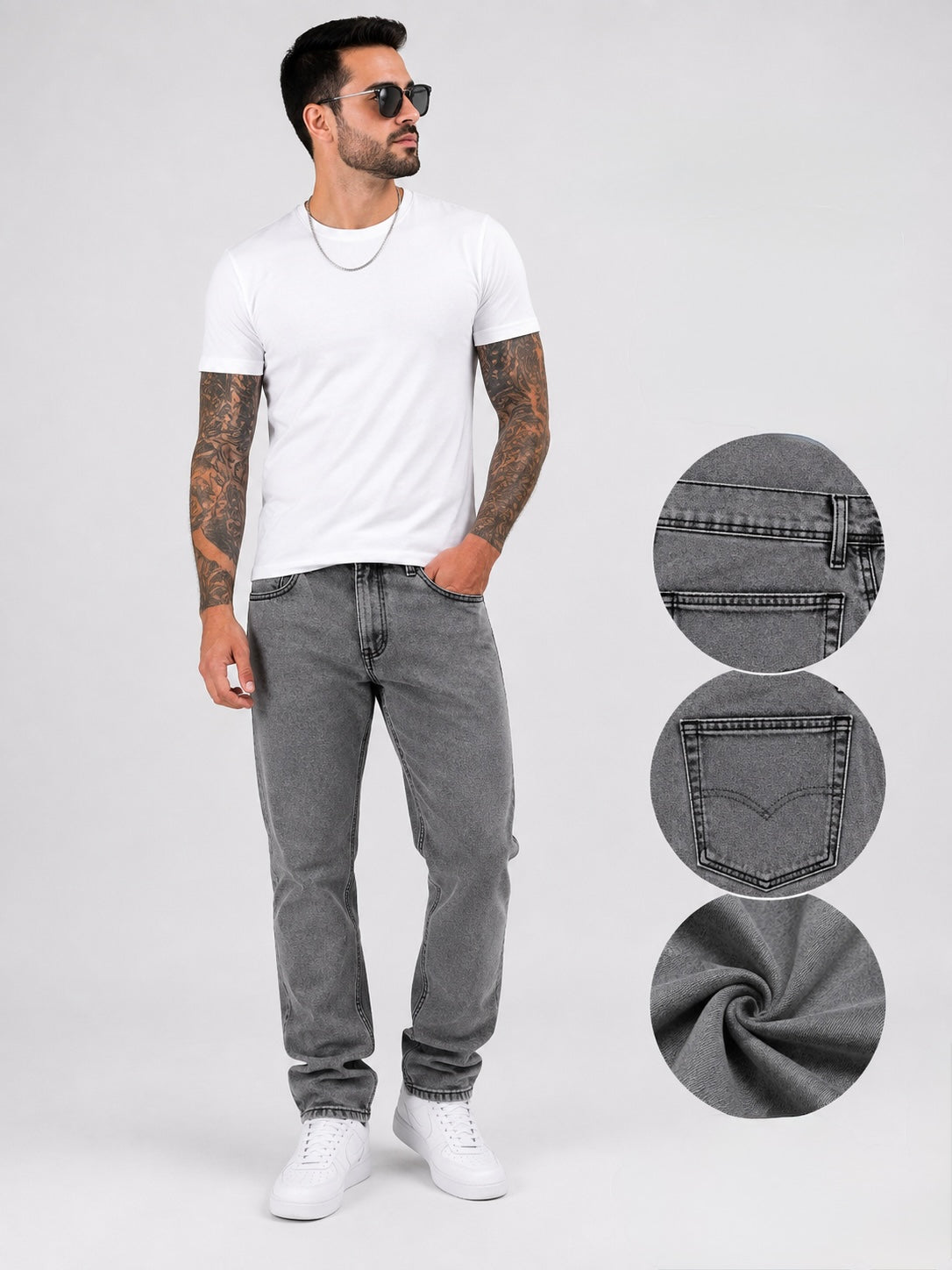 Jeans Clásico Straight Fit