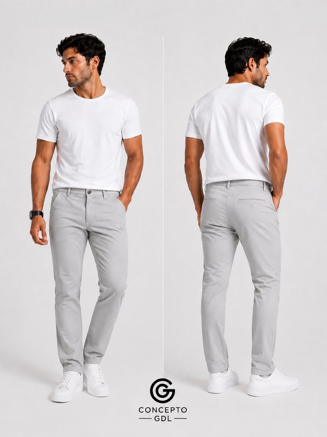Pantalón Chino Gabardina